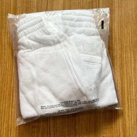 NWT PINK High Waist CAMPUS Sweat Shorts SMALL - Picture 7 of 7